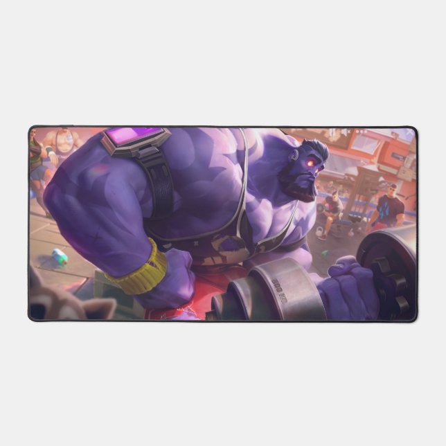 Alfrombrillas De Escritorio Mat Madman Gaming Desk | Gym Lovers Deskmat (Anverso)