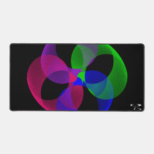 Alfrombrillas De Escritorio Mat multicolor geométrico de fusión de ratón Mat