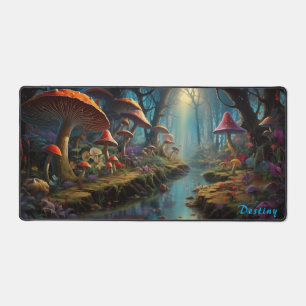 Alfrombrillas De Escritorio Mat personalizado de mesa de escritorio del bosque