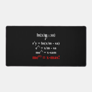 Alfrombrillas De Escritorio Matemáticas Ecuaciones Feliz Navidad