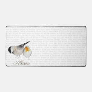 Alfrombrillas De Escritorio Mateo 6:26 Aves acuáticas personalizadas