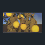 Alfrombrillas De Escritorio Maxfield Parrish The Lantern Bearers 1908 Vintage<br><div class="desc">There is a specific moment just after the sun dips below the horizon when the world turns a deep, vibrating indigo. Maxfield Parrish captured this better than anyone in his 1908 masterpiece, The Lantern Bearers. This meticulously expanded version brings his iconic "Parrish Blue" to life, perfect for modern framing or...</div>