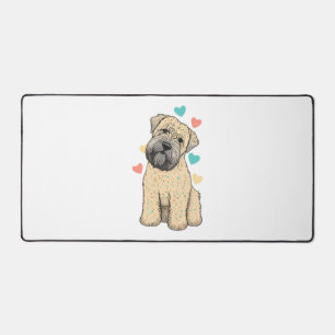 Alfrombrillas De Escritorio Me Encanta Mi Corazón De Perro Tradicional De Llan