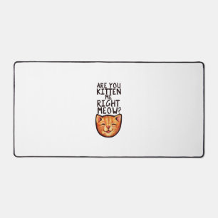 Alfrombrillas De Escritorio ¿Me estás comiendo bien Meow Caturday Art divertid