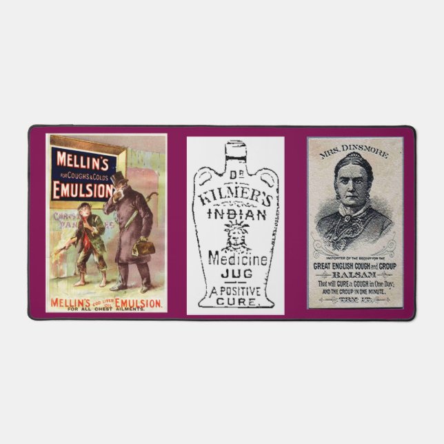 Alfrombrillas De Escritorio "Medical Quackery" (Anverso)