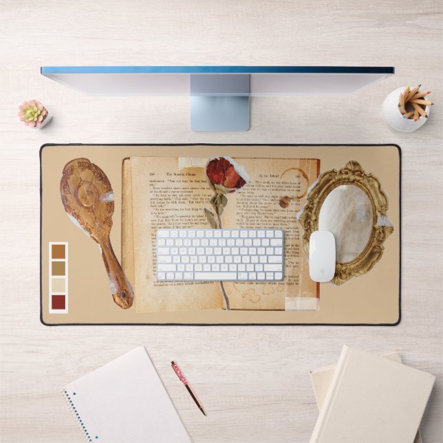 Alfrombrillas De Escritorio Medios mixtos del collarín femenino de cuento de h (Oficina 1)