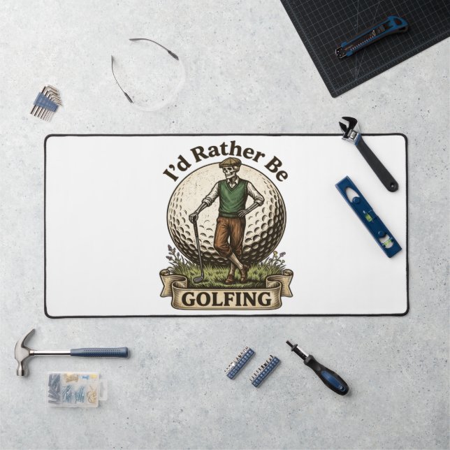 Alfrombrillas De Escritorio Mejor estaría jugando golf (Puesto de trabajo)