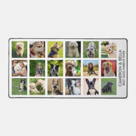 Alfrombrillas De Escritorio Mejor padre de perro, Personalizado de Collage de 