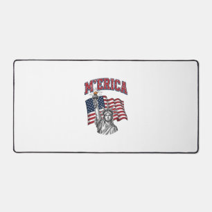 Alfrombrillas De Escritorio MERICA Vintage Libertad Patriótico
