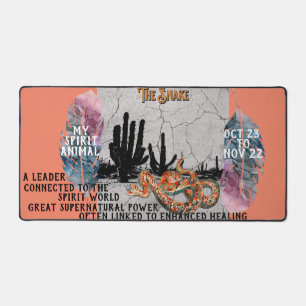 Alfrombrillas De Escritorio "Mi animal espiritual" La serpiente Oct - Nov