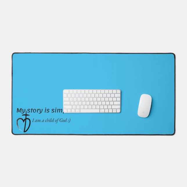 Alfrombrillas De Escritorio Mi historia es simple (Teclado y ratón)
