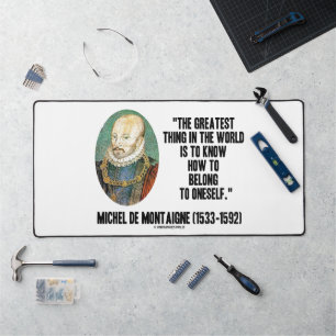 Alfrombrillas De Escritorio Michel de Montaigne Cómo Pertenecer A Una Cita Pro