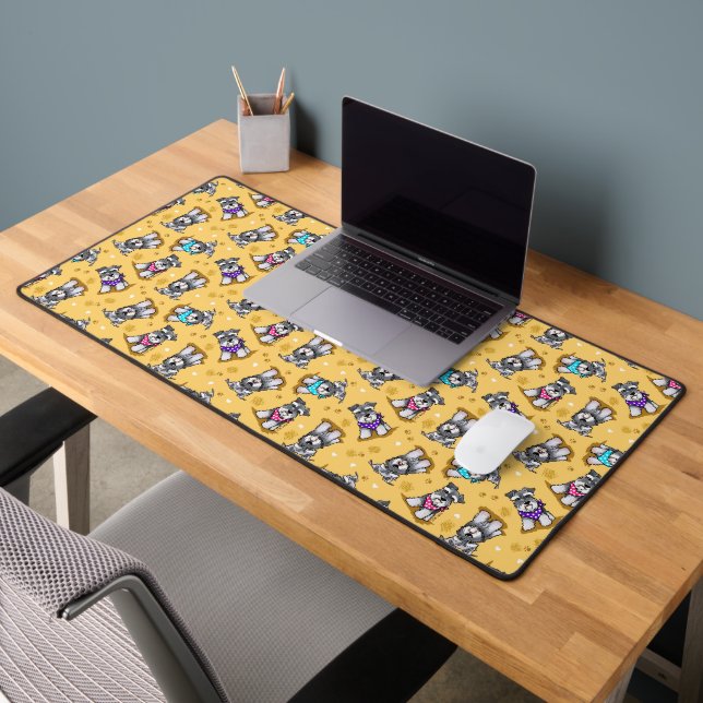 Alfrombrillas De Escritorio Mini Schnauzer Sunshine Desk Mat (Oficina 2)