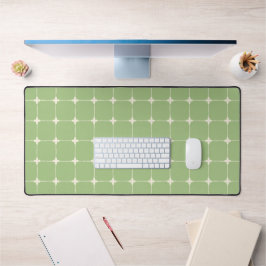 Alfrombrillas De Escritorio Minimalista rejilla neutral grande oficina verde s
