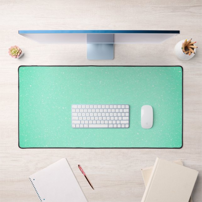 Alfrombrillas De Escritorio Mint Green Desk Mat - Almohadilla grande para rató (Oficina 1)