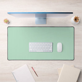 Alfrombrillas De Escritorio Mint Green Desk Mat para espacios de trabajo moder