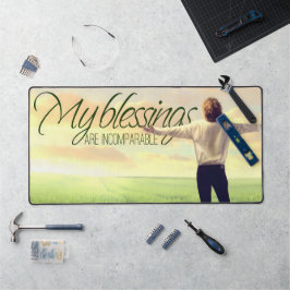 Alfrombrillas De Escritorio "Mis bendiciones" Motivación Afirmación