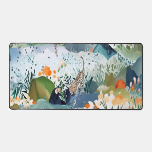 Alfrombrillas De Escritorio Mochila de diseño natural con Chita.