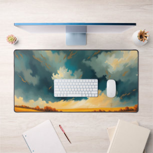 Alfrombrillas De Escritorio Mochila de la mesa de montaña Blue Fall - Oficina