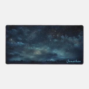 Alfrombrillas De Escritorio Mochila de paisajes nocturnos Starry personalizada