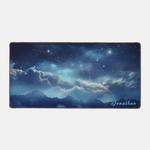 Alfrombrillas De Escritorio Mochila de paisajes nocturnos Starry personalizada