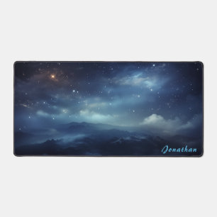 Alfrombrillas De Escritorio Mochila de paisajes nocturnos Starry personalizada