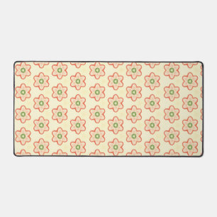 Alfrombrillas De Escritorio Mochila moderna retro de fresa floral