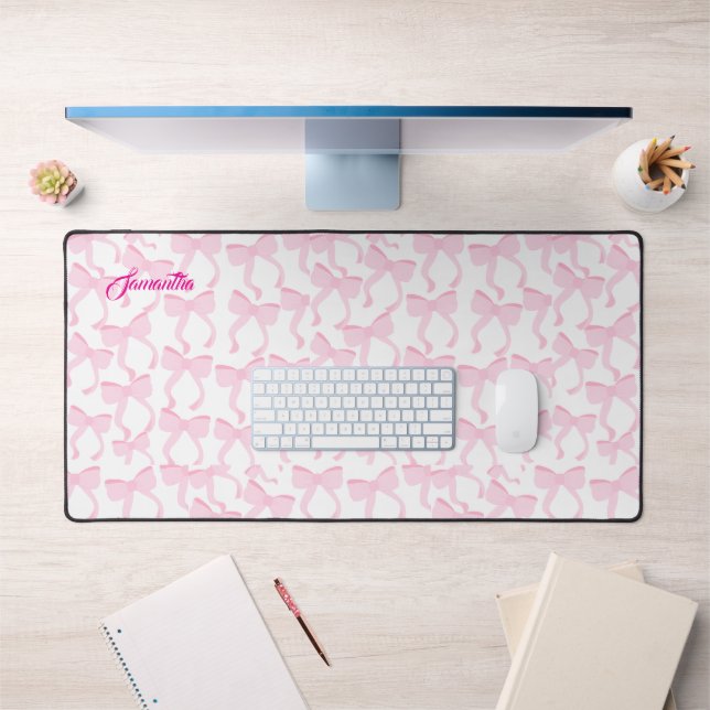 Alfrombrillas De Escritorio Moda de arcos rosados (Oficina 1)