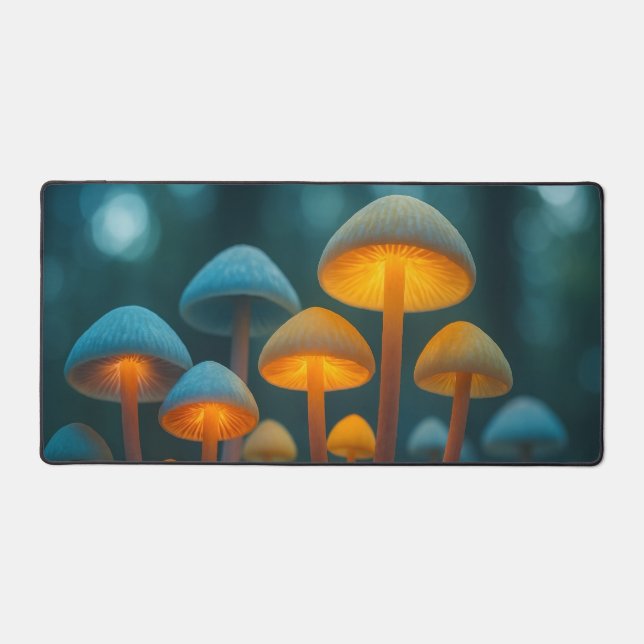 Alfrombrillas De Escritorio Moda de escritorio de hongos bioluminiscente (Anverso)