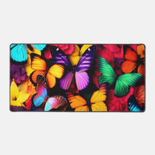 Alfrombrillas De Escritorio Moda de mariposa Kaleidescope Escritorio Mat