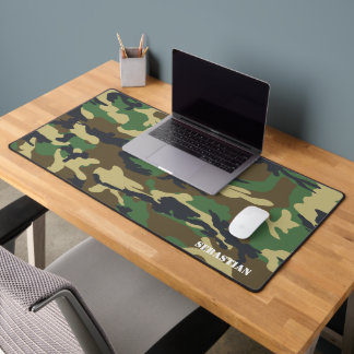 Alfrombrillas De Escritorio Modelo militar perturbador de camuflaje Añadir tex