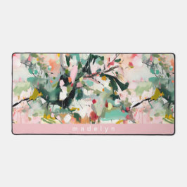 Alfrombrillas De Escritorio Modern Abstract Floral Botanical Personalized