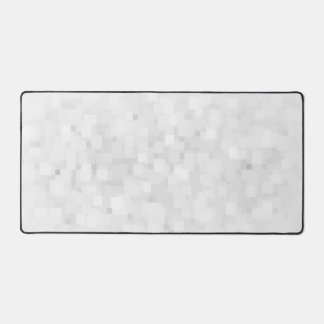 Alfrombrillas De Escritorio Modern White Square Pattern
