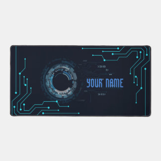 Alfrombrillas De Escritorio Moderno Blueprint Futuristic Compute Interface