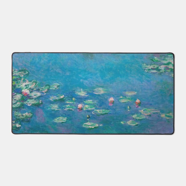 Alfrombrillas De Escritorio Monet Water Lilies Pintura Impresionista (Anverso)