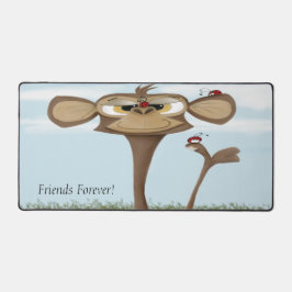 Alfrombrillas De Escritorio Mono tonto y Ladybugs