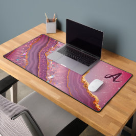 Alfrombrillas De Escritorio Monograma Amethyst Aurora