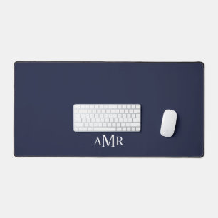 Alfrombrillas De Escritorio Monograma clásico personalizado