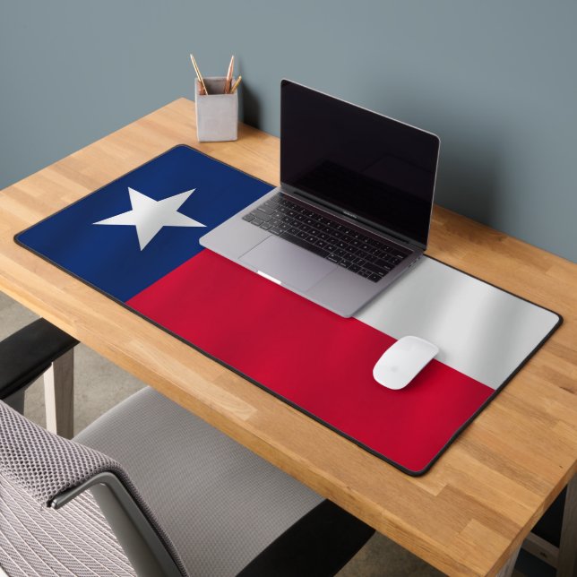 Alfrombrillas De Escritorio Monograma de bandera del estado de Texas Estrella  (Oficina 2)