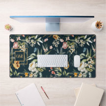 Monograma, Patrón de borde floral de vida de 1600