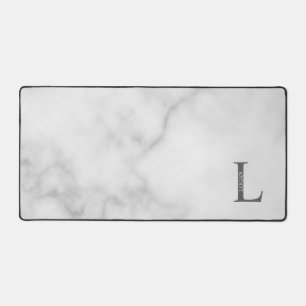 Alfrombrillas De Escritorio Monograma personalizado y teclado del ratón con no