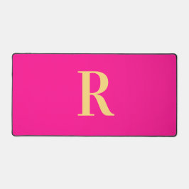 Alfrombrillas De Escritorio Monograma simple moderno