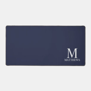 Alfrombrillas De Escritorio Monograma y nombre personalizados