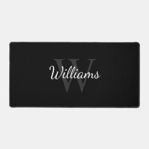 Alfrombrillas De Escritorio Monograma y nombre personalizados