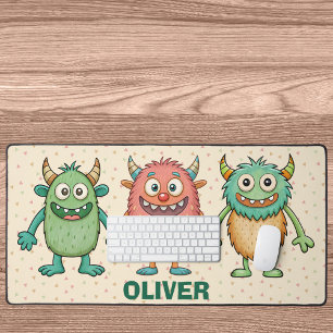 Alfrombrillas De Escritorio Monstruos Pequeños Personalizados