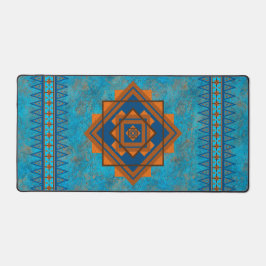 Alfrombrillas De Escritorio Montaña del Suroeste Picos Moto Geométrico Turques