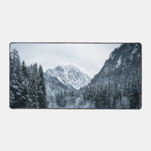 Alfrombrillas De Escritorio Montañas y lago congelado en Zgornje Jezersko, Slo