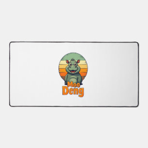 Alfrombrillas De Escritorio Moo Deng Baby Cute Hippo Baby Pygmy Funny Moo Deng