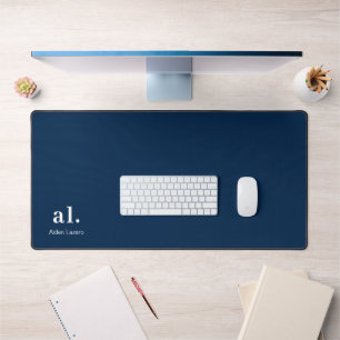 Alfrombrillas De Escritorio Moograma Mostrador Minimalista moderno de estilo a