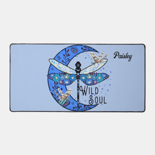 Alfrombrillas De Escritorio Moon and Dragonflies (Anverso)